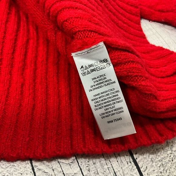 RACHEL Zoe Merino Wool Blend Cowl Neck Sweater - Picture 6 of 6